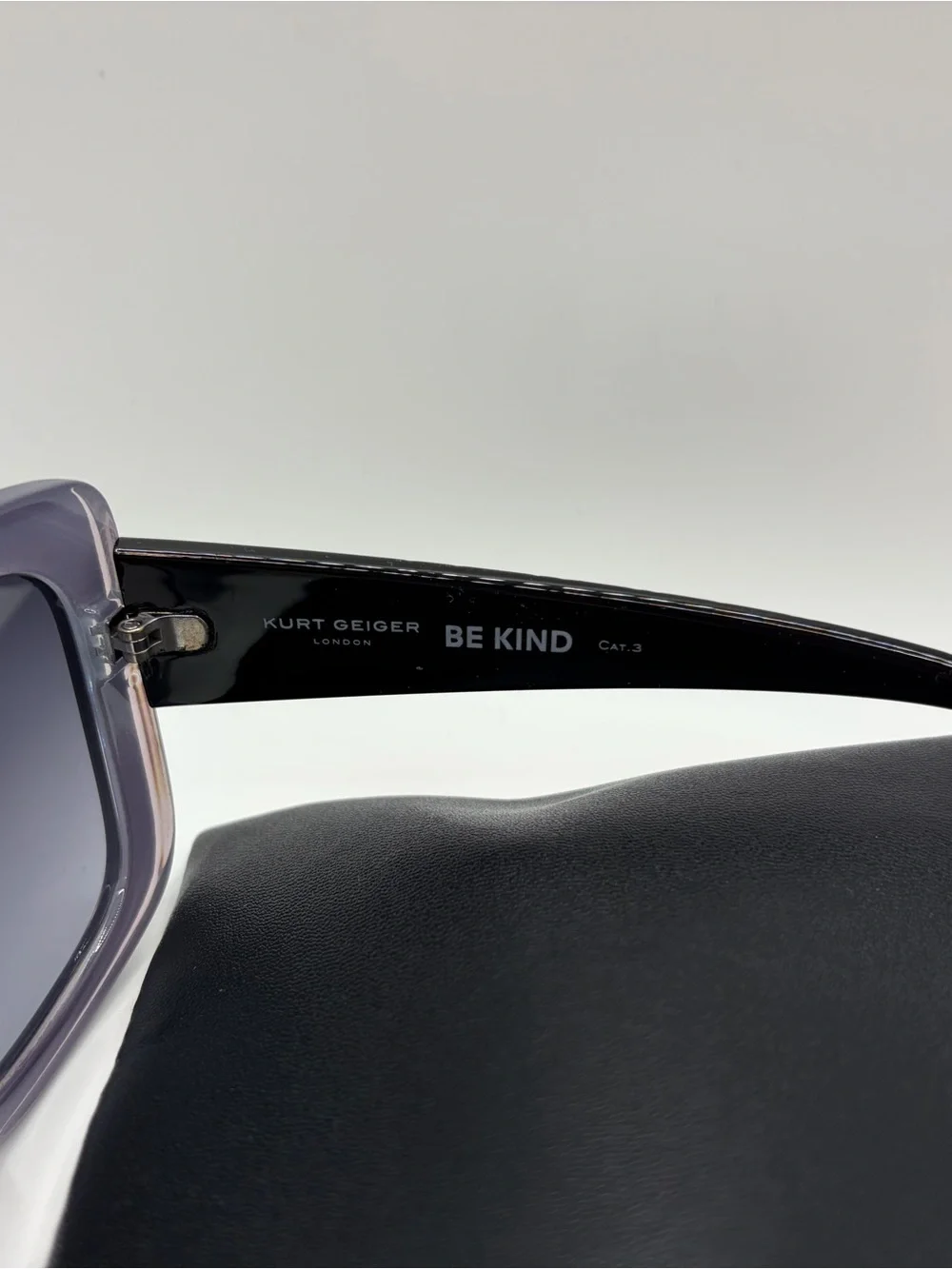 Kurt Geiger Black Oversized Women’s Sunglasses